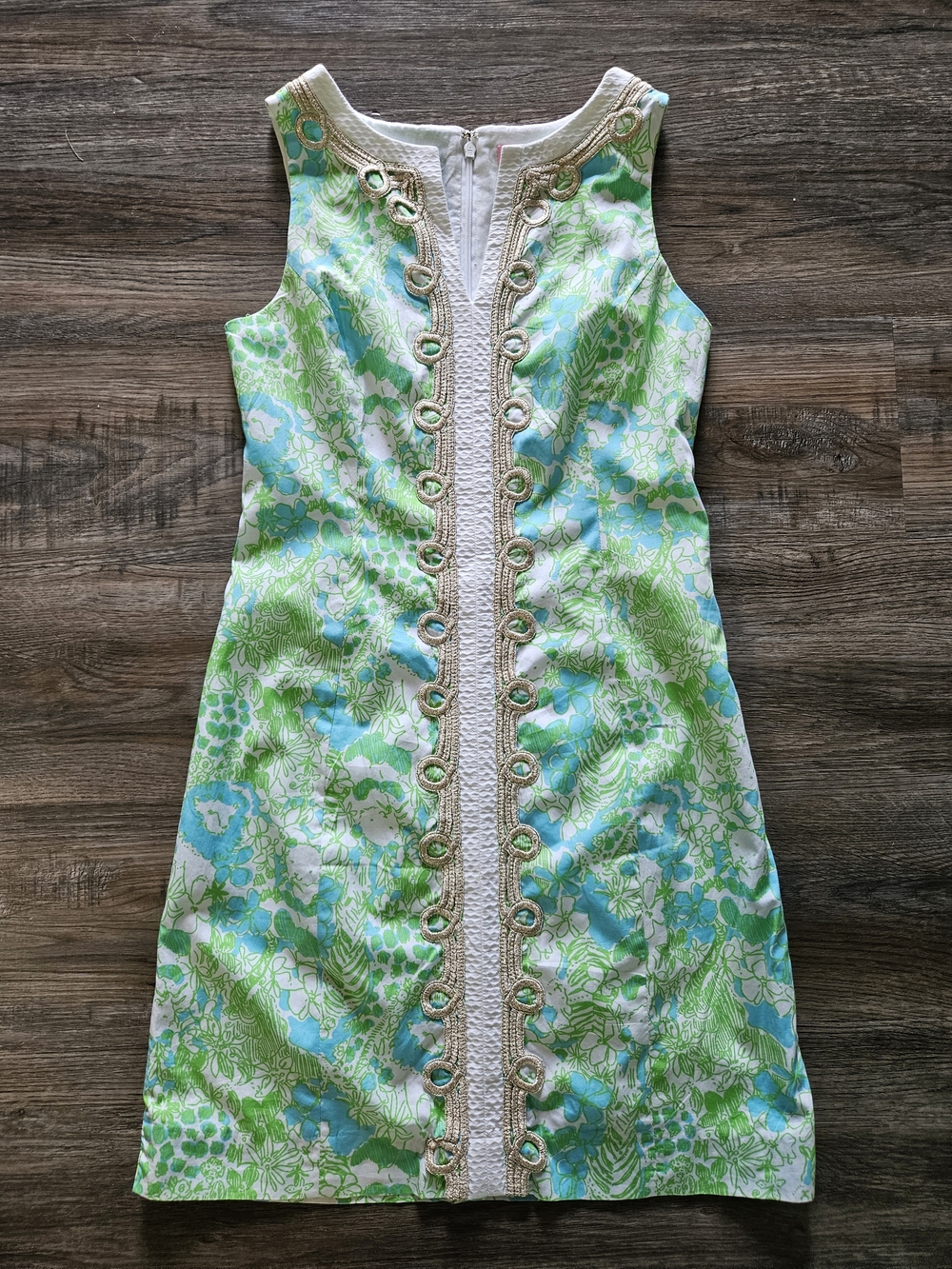 Lily Pulitzer Rare Janice Shift 'It'sβ A Zoo' Limeade Dress